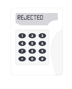 Keypad Powercode Rejected